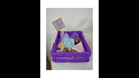 Eid Gift Basket - DIY - Turn waste box into this