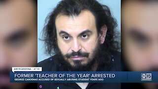 Former 'Teacher of the Year' arrested for sexual abuse of a student