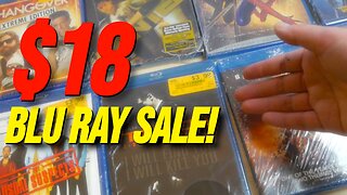 $18 CHEAP Blu Ray Haul Sale!🤯