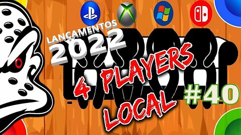 TOP 5 - JOGOS 4 PLAYERS LOCAL 2022 / MULTIJOGADOR - 40 | #jogoscoop #jogos #coop