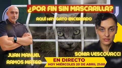 ¿FIN DE LAS MASCARILLA?... Aquí hay gato encerrado.. Te lo contamos en directo!