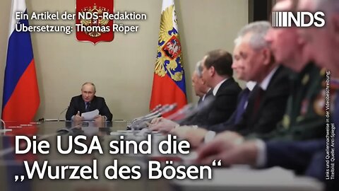 Die USA sind die Wurzel des Bösen