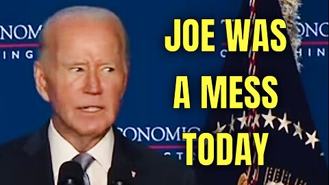 Joe Biden just gave a SLURRING & CONFUSED Speech TODAY in Washington, D.C. 🤦‍♂️