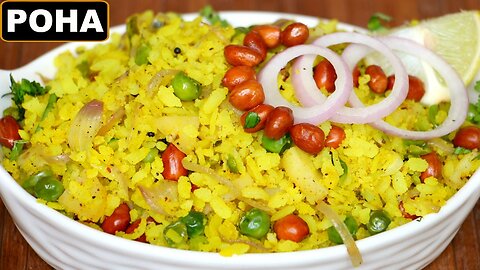 Poha | Cooked Flattened Rice | Quick Indian Breakfast Recipe by Ruchi Bharani