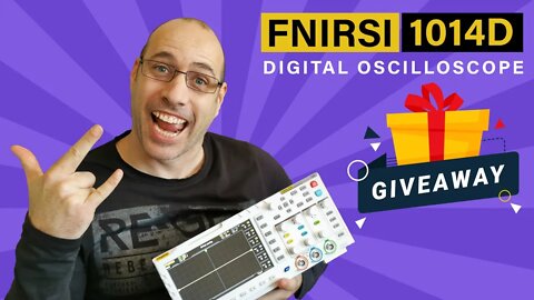 FNIRSI 1014D Oscilloscope Giveaway!