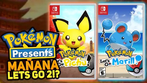 🆕🤩 ¿¡MAÑANA POKÉMON LET'S GO JOHTO!? POKÉMON PRESENTS