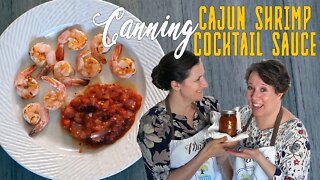 Cajun Shrimp Cocktail Sauce Recipe and Canning Video