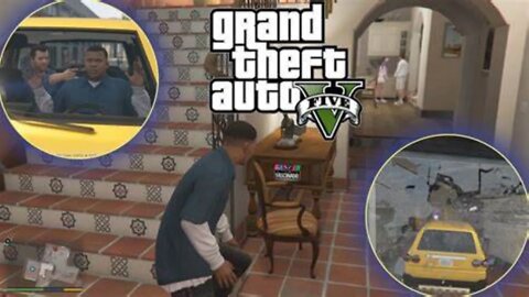 GTA V HISTÓRIA PARTE 4 - ROUBANDO O CARRO DO FILHO DO MICHAEL A MANDO DE SIMEON - INVADINDO A CASA