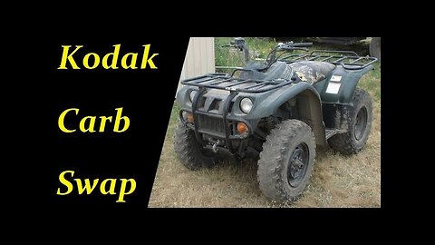 Replacing the carburetor on the Yamaha Kodiak 4 wheeler