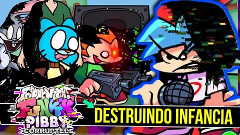 MOD DESTRUIDOR do FRIDAY NIGHT FUNKIN ?! | vs Pibby x FNF #shorts