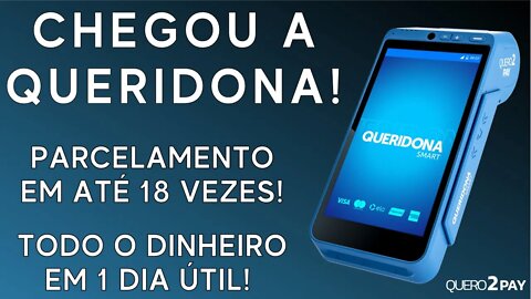 Parcele em até 18X com a Queridona da Quero 2 Pay!