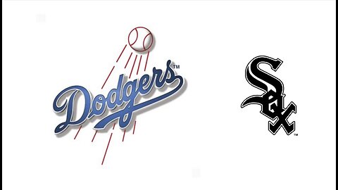 Dodgers @ White Sox. Game 2 of 3 Game Series. MLB the Show 24.