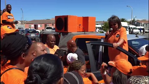 SOUTH AFRICA - Cape Town - GOOD Party Leader Patricia De Lille (Video) (J9F)