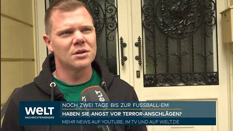 Das denken die Deutschen! DEUTSCHLAND: Angst vor Terror und Hooligans bei der Fußball-EM 2024!