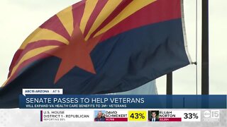 Senate passes legislation to help veterans