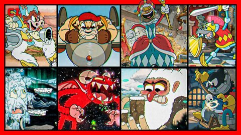 Cuphead DLC The Delicious Last Course - Derrotando Todos os Chefes! (Gameplay Sem Comentários)