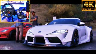 FORZA HORIZON 5 STREET RACING Steering Wheel G29 GAMEPLAY