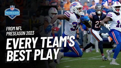 Every Team's Best Play of the 2023 Preseason | NFL