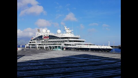 LIVE: Wind Surf and Le Bellot departure in Ponta Delgada Azores Portugal - 11.04.2023