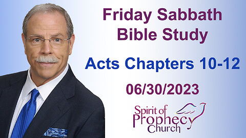 Friday Night Bible Study 06/30/2023