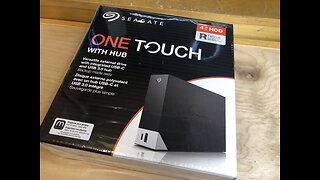 Seagate One Touch Hub 4TB External USB-C and USB 3.0 Desktop Hard Drive HDD Rescue DataSTLC4000400