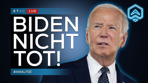 🟥 LIVE | Wie JOE BIDEN gestern FAST für TOT erklärt worden wäre... | #ANALYSE