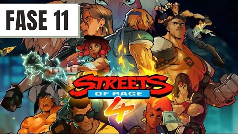 ✅JOGANDO STREETS OF RAGE 4 FASE #11 - AVIÃO