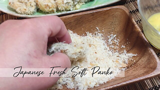 FRESH JAPANESE SOFT PANKO | Eye Opener! Super Easy & Quick Way To Make Soft Japanese Panko