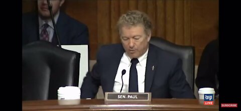 Heated exchange between Rand Paul and Doctor Fauci