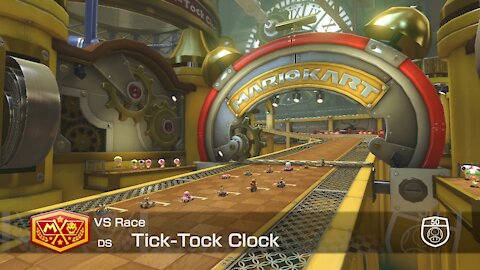 Mario Kart 8 Deluxe - 50cc (Hard CPU) - (DS) Tick Tock Clock