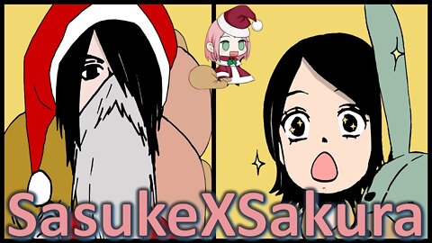 Christmas 🎁🎄🎁 - Sakura and Sasuke [SasuSaku] Doujinshi [English] [HD]