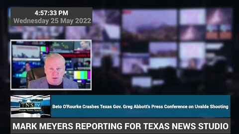 Beto O'Rourke Crashes Texas Gov. Greg Abbott's Press Conference on Uvalde Shooting