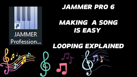 JAMMER PRO 6 - HOW TO MAKE A SONG - HOW TO LOOP