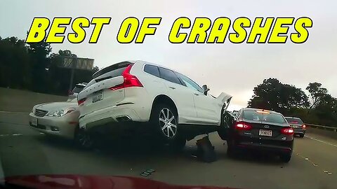 INSANE CAR CRASHES COMPILATION | BEST OF USA & Canada Accidents and Bad Drivers 2023