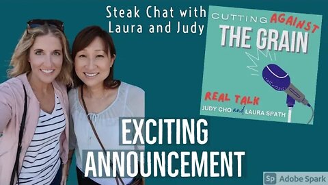 Exciting Announcement! Plus an air fryer steak chat with Laura and @Nutrition with Judy