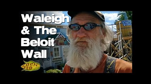 Waleigh and the 3D Beloit Wall MURAL. Meet the MidWest Episode 1