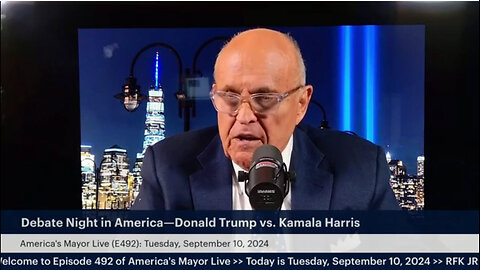 America's Mayor Live (492): Debate Night in America—Donald Trump vs. Kamala Harris