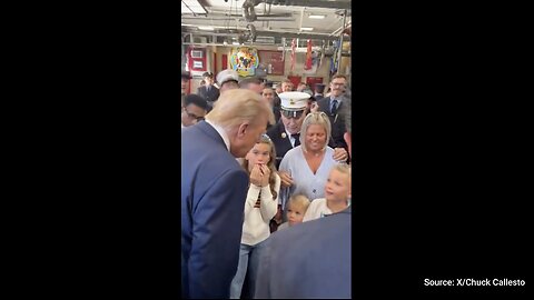 “What a Beautiful Moment”: Trump Has Viral Interaction with Young Fan [WATCH]