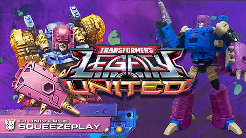 Squeezeplay - Transformers Legacy United - Unboxing & Review