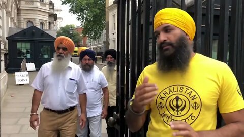 Khalistan Referendum Memorandum 10 Downing Street | PM Boris Johnson