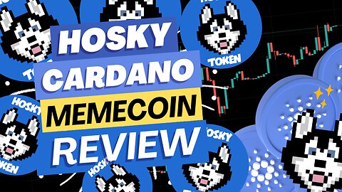 🟢🚀 Hosky Token🐶🐺ADA - Cardano Memecoin Review💹🤪