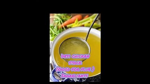 Desi Chicken stock | good for flu and chest congestion