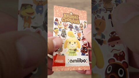 Animal Crossing Amiibo Cards Unboxed! Part 5 #SHORTS