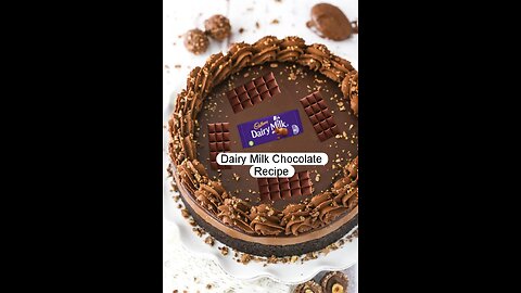 How To Make Dairy Milk Chocolate Cake 🎂 🎂 🎂 🎂 🎂 Dairy Milk Sa Chocolate Cake Kasy Bnayn