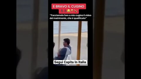 MIO CUGGINO FA IL VIDEO DEL NOSTRO MATRIMONIO 🤔