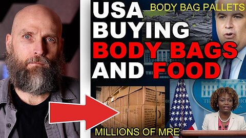 ITS HAPPENING AGAIN - Government Buying Body Bags, Bullets & Food For War!