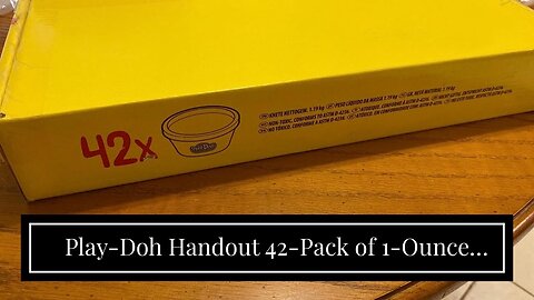 Play-Doh Handout 42-Pack of 1-Ounce Non-Toxic Modeling Compound for Easter Basket; Kid Party Fa...