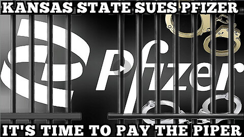 'PFIZER' SUED! 'KANSAS' STATE SUES 'PFIZER'