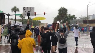 Protesters gather in St. Petersburg