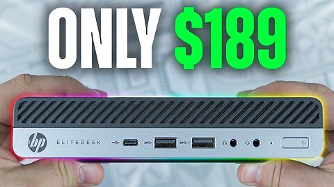 EASY $189 Mini Gaming PC You Can Build Yourself!